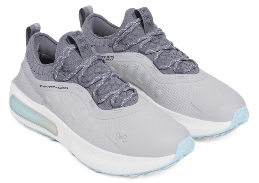 Under Armour Phantom Fore Herren Golfschuhe, mod gray/stream/titan gray
