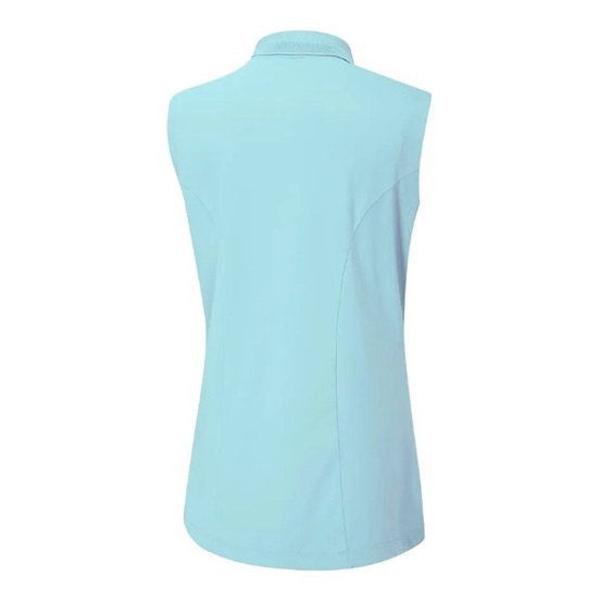 Ping Solene damenloses Poloshirt, blau