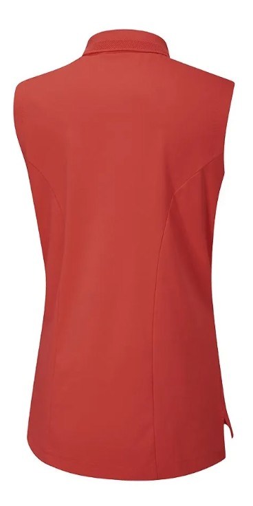 Ping Solene damenloses Poloshirt, rot