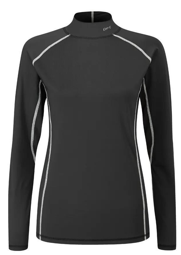 Ping Britney Damen Funktions-T-Shirt, schwarz
