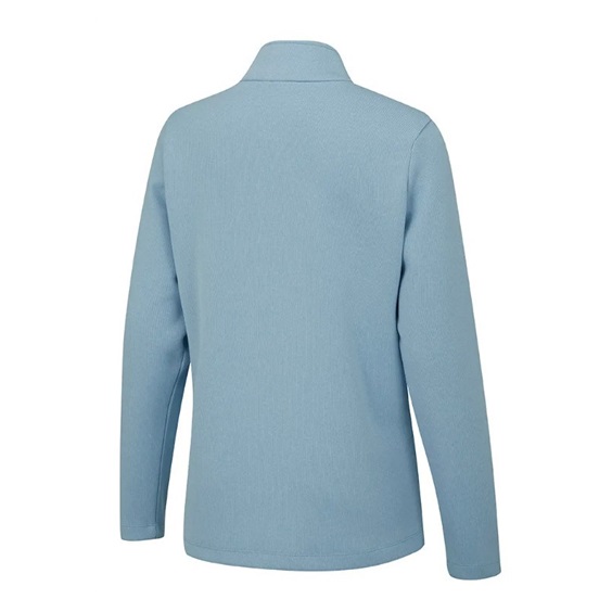 Ping Lyla half zip ribbed Damen Fleecejacke, blau