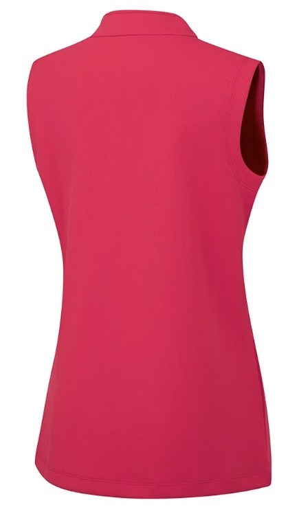 Ping Lyla half zip Damen Weste, rot