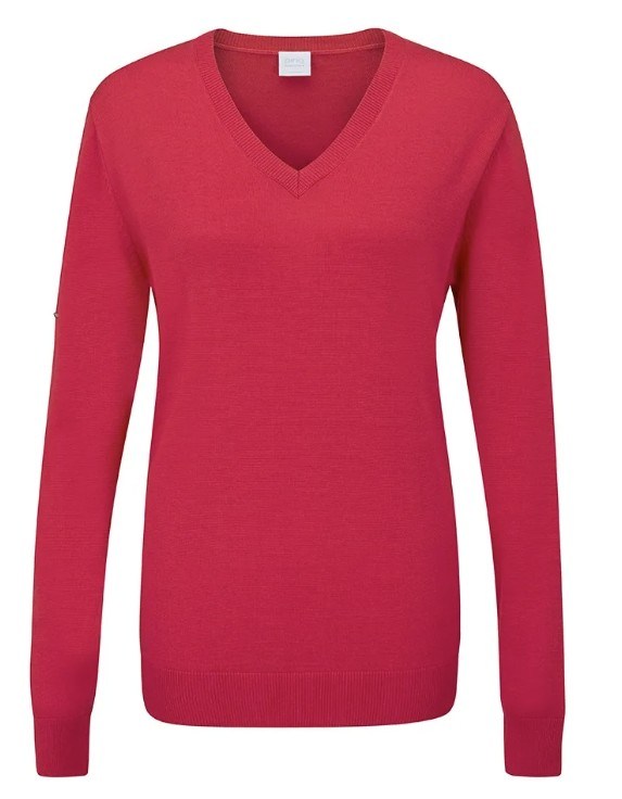 Ping Tatton Damen Pullover, rot