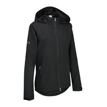 Ping Milli Hooded waterproof Damenjacke, schwarz