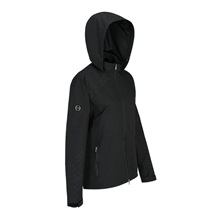 Ping Milli Hooded waterproof Damenjacke, schwarz