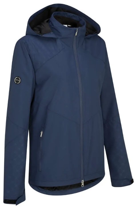 Ping Milli Hooded waterproof Damenjacke,dunkelblau