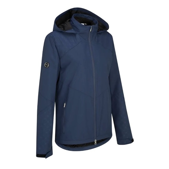 Ping Milli Hooded waterproof Damenjacke,dunkelblau