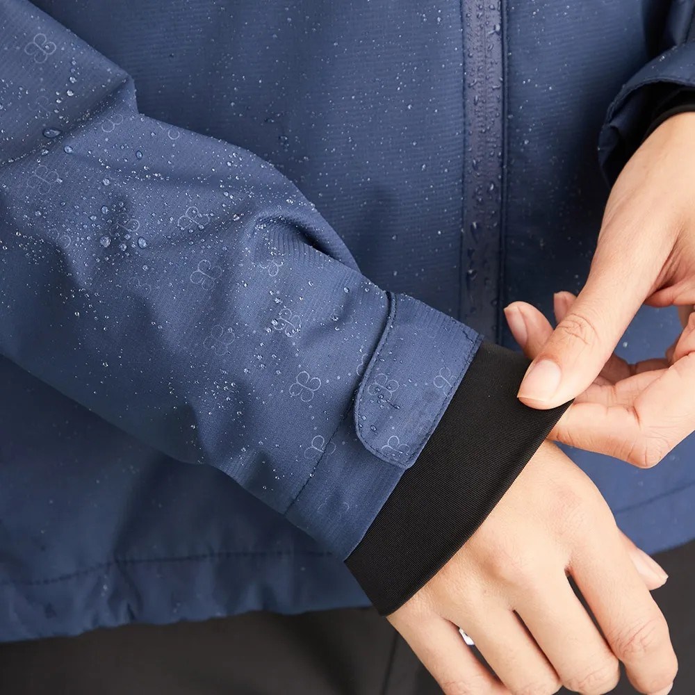 Ping Milli Hooded waterproof Damenjacke,dunkelblau