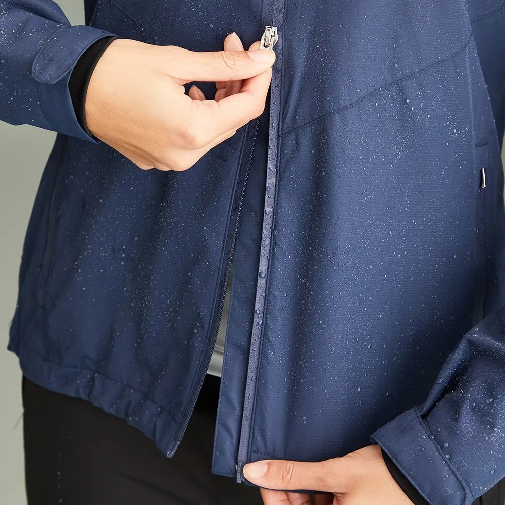 Ping Milli Hooded waterproof Damenjacke,dunkelblau