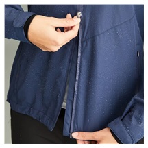Ping Milli Hooded waterproof Damenjacke,dunkelblau