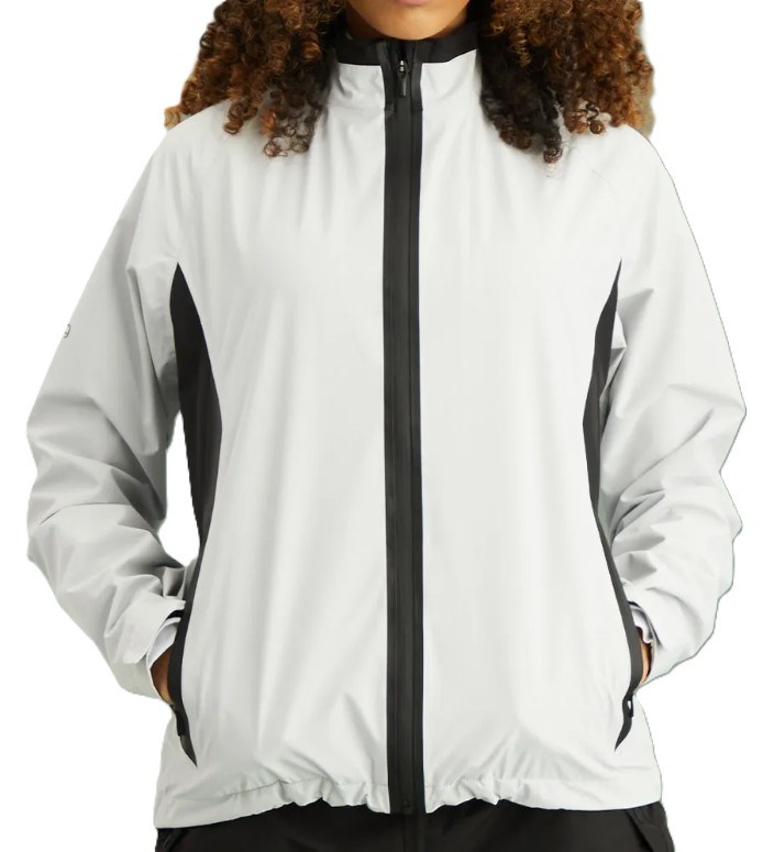 Ping Stevie waterproof Damenjacke, grau/schwarz