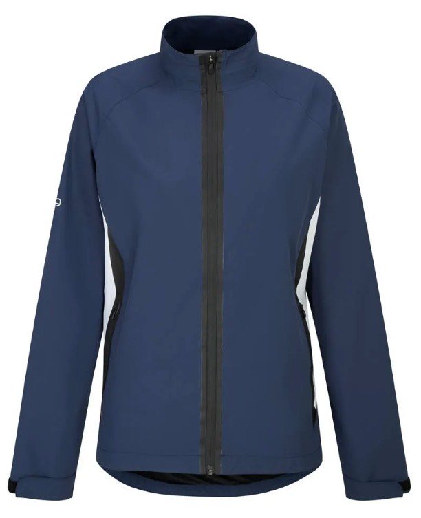 Ping Stevie waterproof Damenjacke, blau/weiss