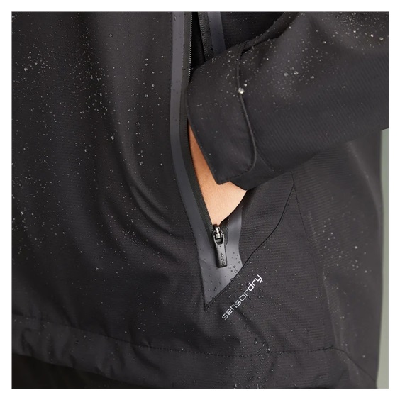Ping Stevie waterproof Damenjacke, schwarz