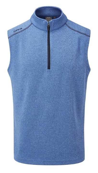 Ping Ramsey Herren Weste, snorkel blue marl