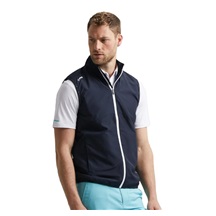 Ping Ashbourne Herren-Fleece-Weste, dunkelblau
