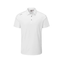 Ping Lindum Herren Poloshirt, weiss