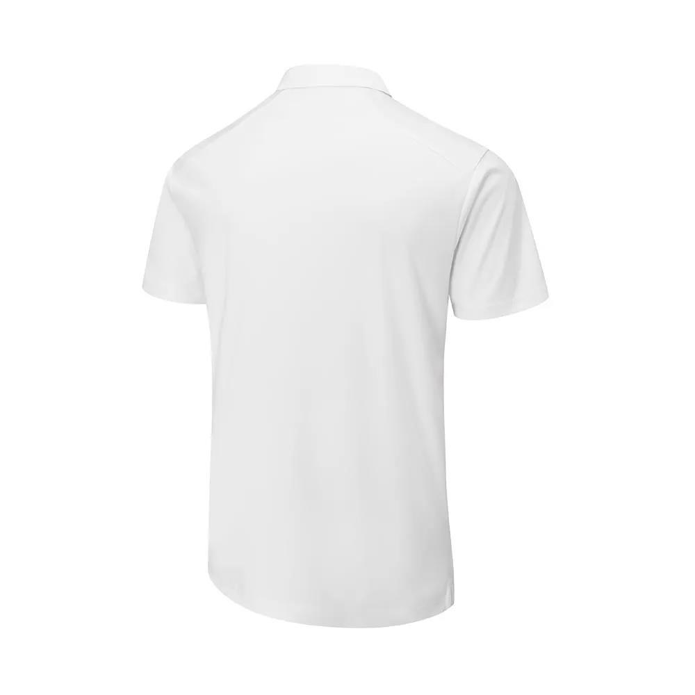 Ping Lindum Herren Poloshirt, weiss