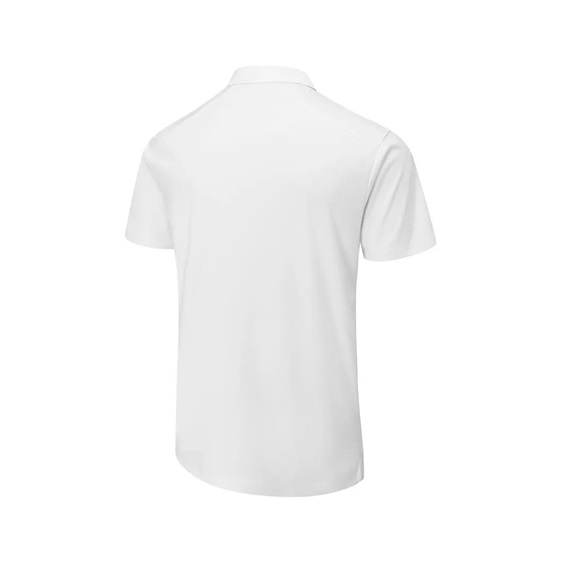 Ping Lindum Herren Poloshirt, weiss