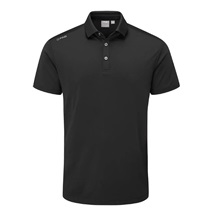 PING Lindum Herren Poloshirt, schwarz
