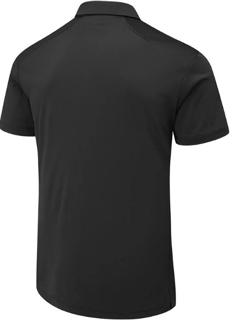 PING Lindum Herren Poloshirt, schwarz