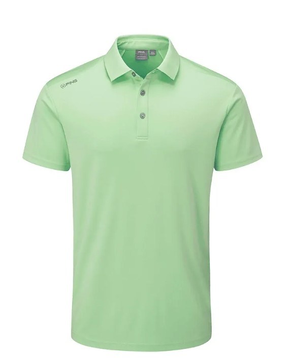PING Lindum Herren Poloshirt, Minze