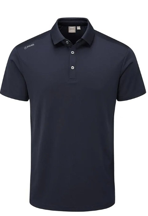 PING Lindum Herren Poloshirt, dunkelblau