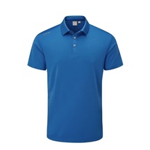 PING Lindum Herren Poloshirt, blau