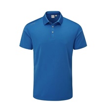 PING Lindum Herren Poloshirt, blau