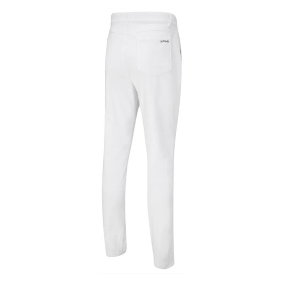 Ping Tour Tapered Fit Herren Golfhose, weiss