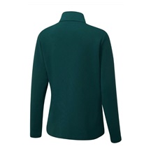 Ping Lyla half zip ribbed Damen Fleecejacke, grün