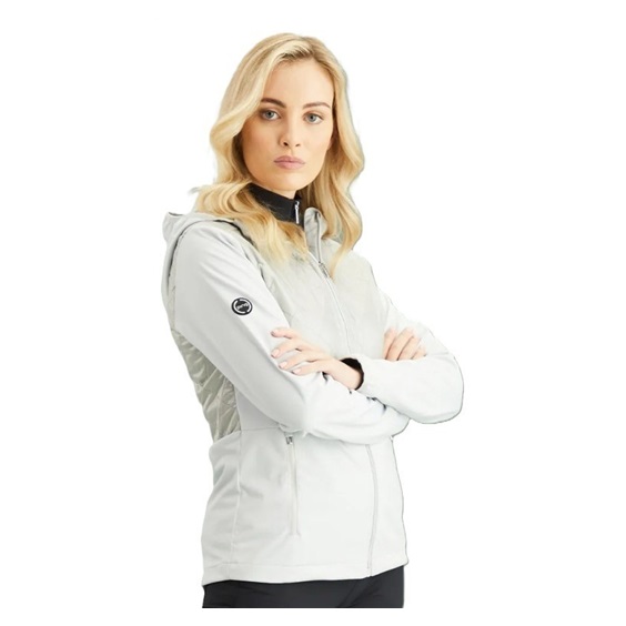 Ping Gem Damen Hybridjacke, grau