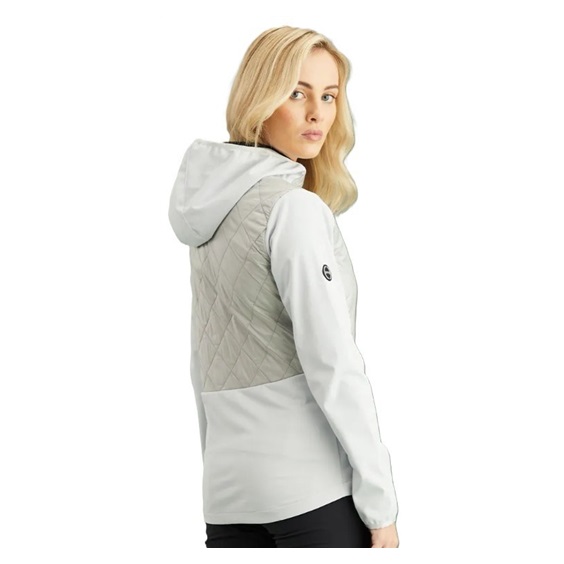Ping Gem Damen Hybridjacke, grau