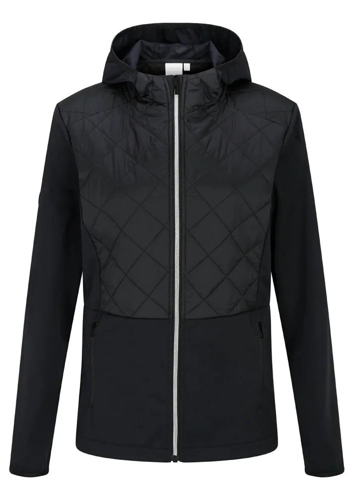 Ping Gem Damen Hybridjacke, schwarz