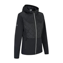Ping Gem Damen Hybridjacke, schwarz
