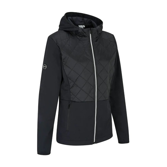 Ping Gem Damen Hybridjacke, schwarz