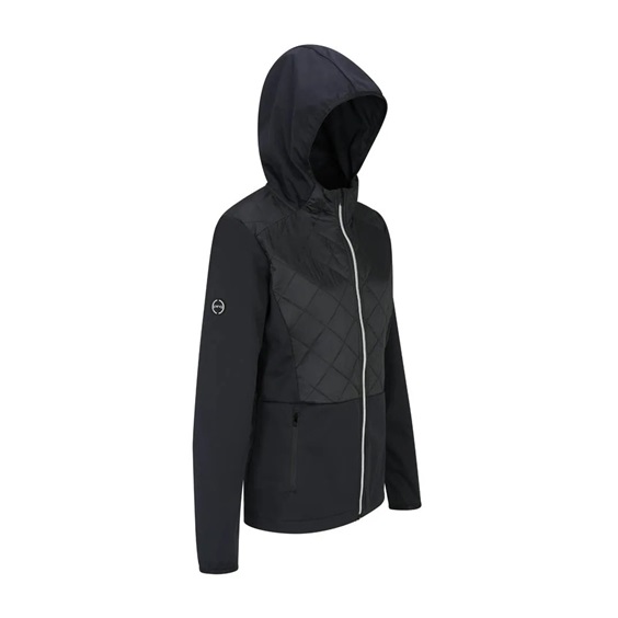 Ping Gem Damen Hybridjacke, schwarz