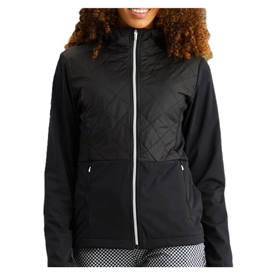 Ping Gem Damen Hybridjacke, schwarz