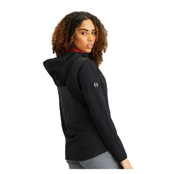 Ping Gem Damen Hybridjacke, schwarz