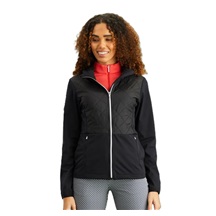 Ping Gem Damen Hybridjacke, schwarz