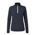 PING Sonya Fleece Damen Poloshirt, dunkelblau
