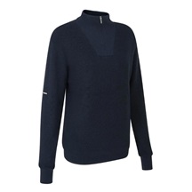 Ping Kaylah Half Zip Lined Damen Pullover, dunkelblau