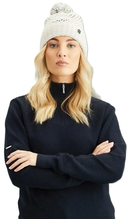 Ping Kaylah Half Zip Lined Damen Pullover, dunkelblau