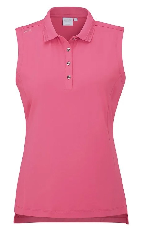 Ping Solene damenloses Poloshirt, rosa