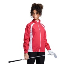 Ping Freda wasserdichte Damenjacke, rot/weiss