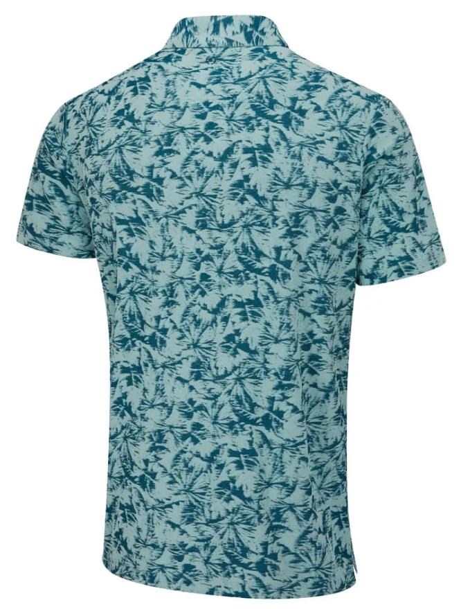 PING Diego Herren Poloshirt, misty green multi