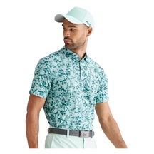 PING Diego Herren Poloshirt, misty green multi