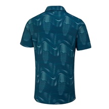 Ping Optic Groove Herren polo, forest multi