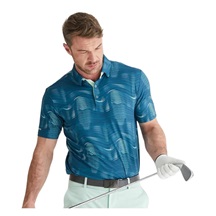 Ping Optic Groove Herren polo, forest multi