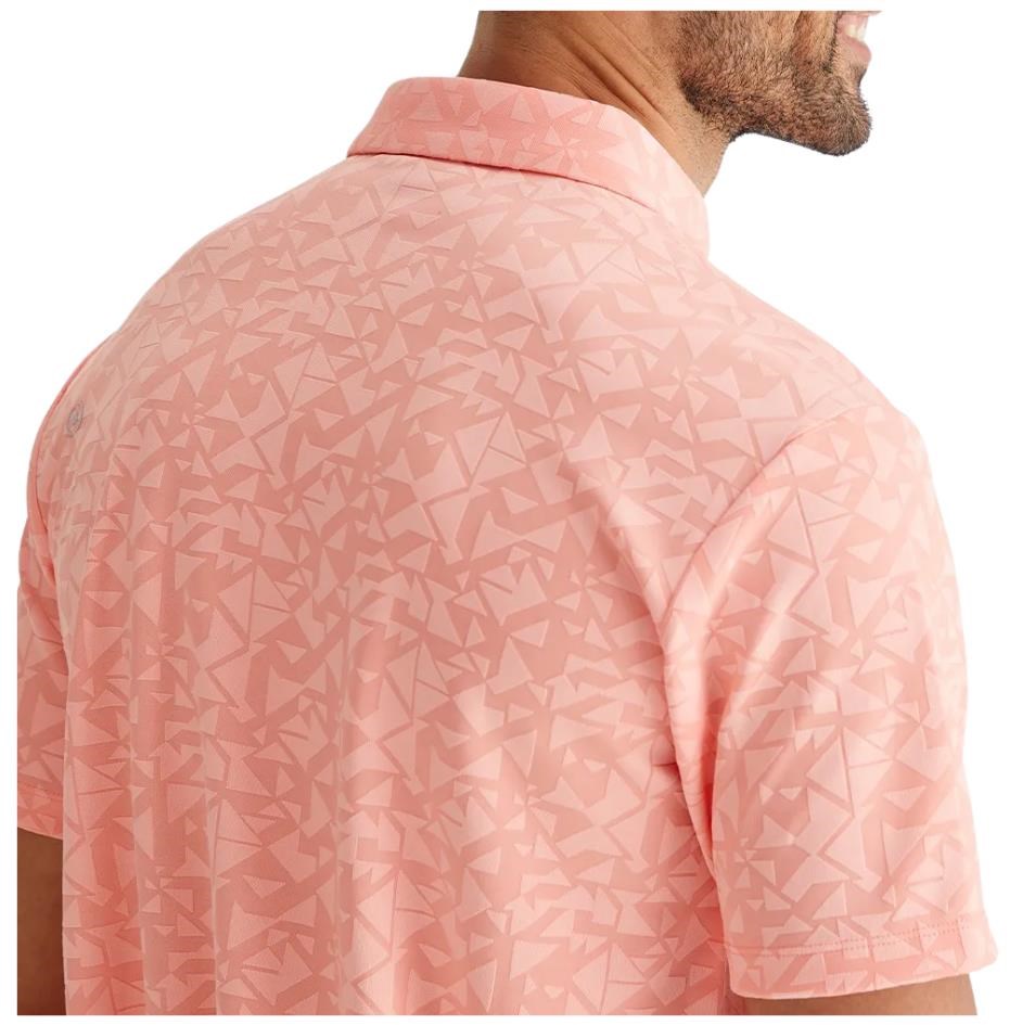 PING Geo Camo Herren Poloshirt, desert flower