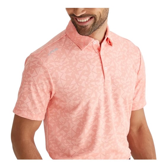 PING Geo Camo Herren Poloshirt, desert flower